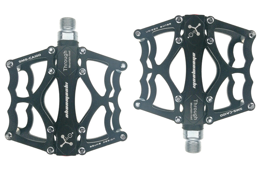 UPANBIKE MTB Road Bike Bicycle 9/16'' Ultralight Pedals Bearing CNC Aluminum Widen Flat Platform Bike Pedals UP635 - UPANBIKE