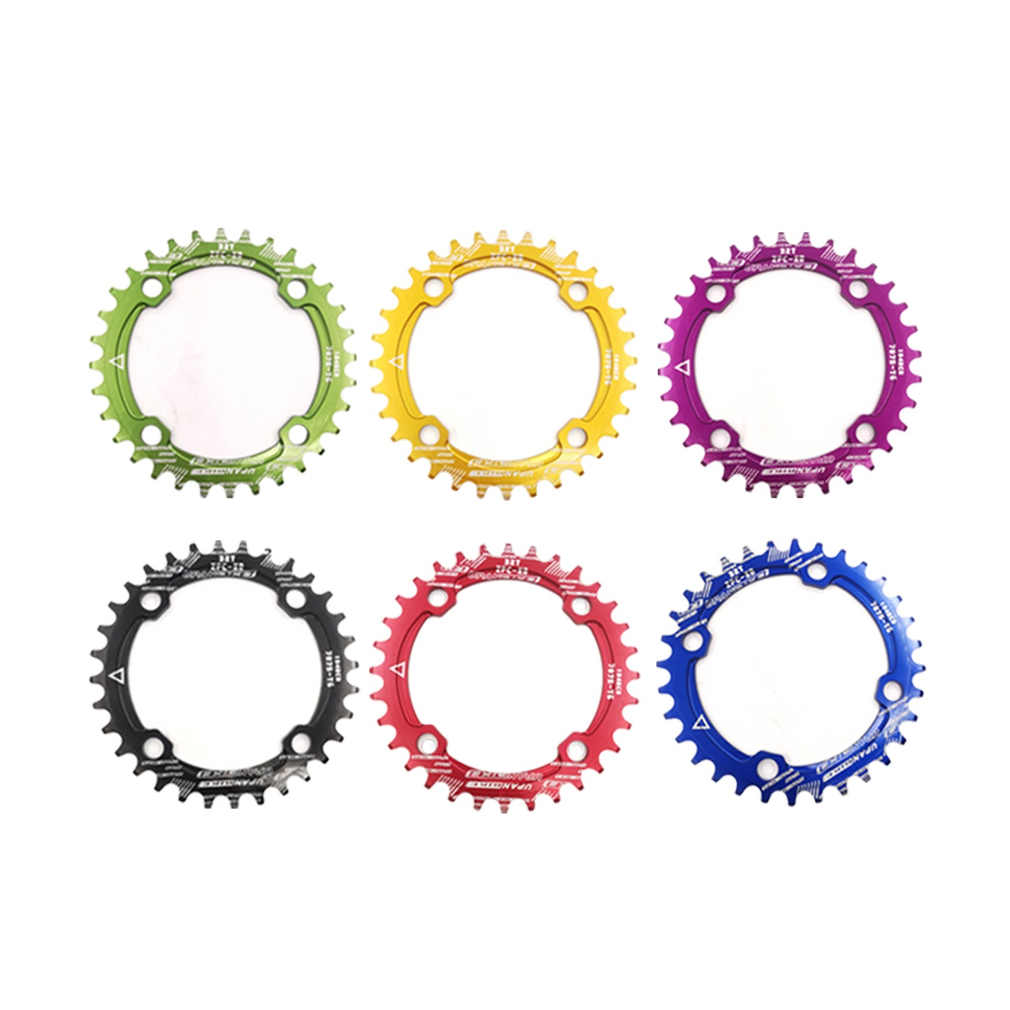 B179 Bike Narrow Wide Chainring Gear 104 BCD Round Shape Single Chain Ring