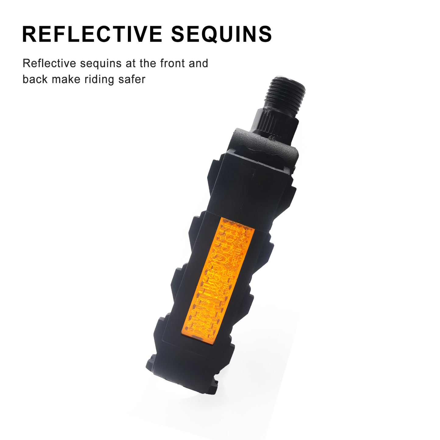 UPANBIKE Bike Pedals Plastic Universal  9/16 Inch for Road Bike Mountain Bike B650