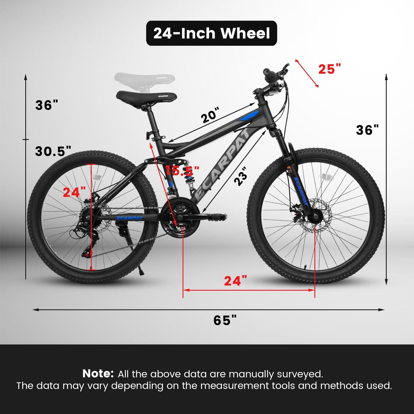 Dual Suspension Mountain Bike