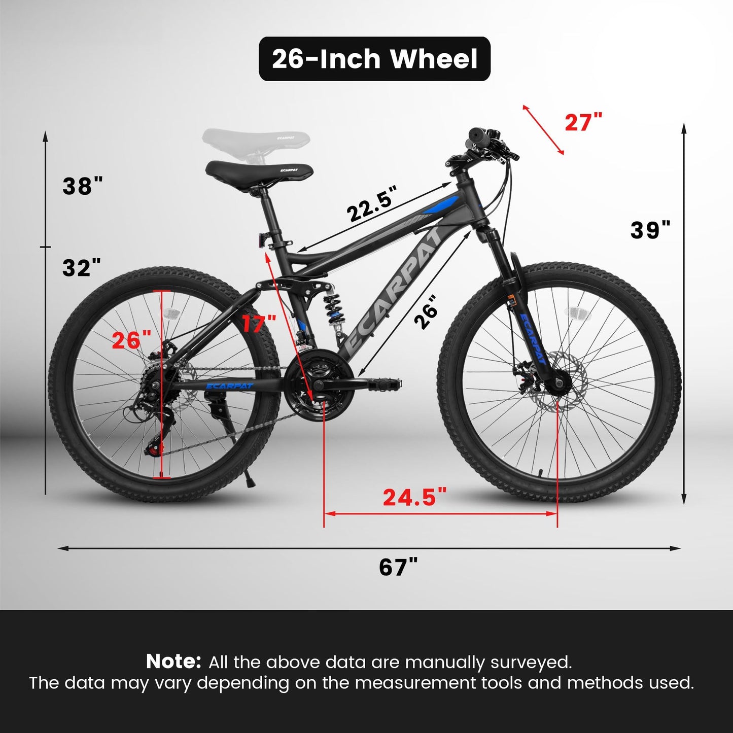 Dual Suspension Mountain Bike