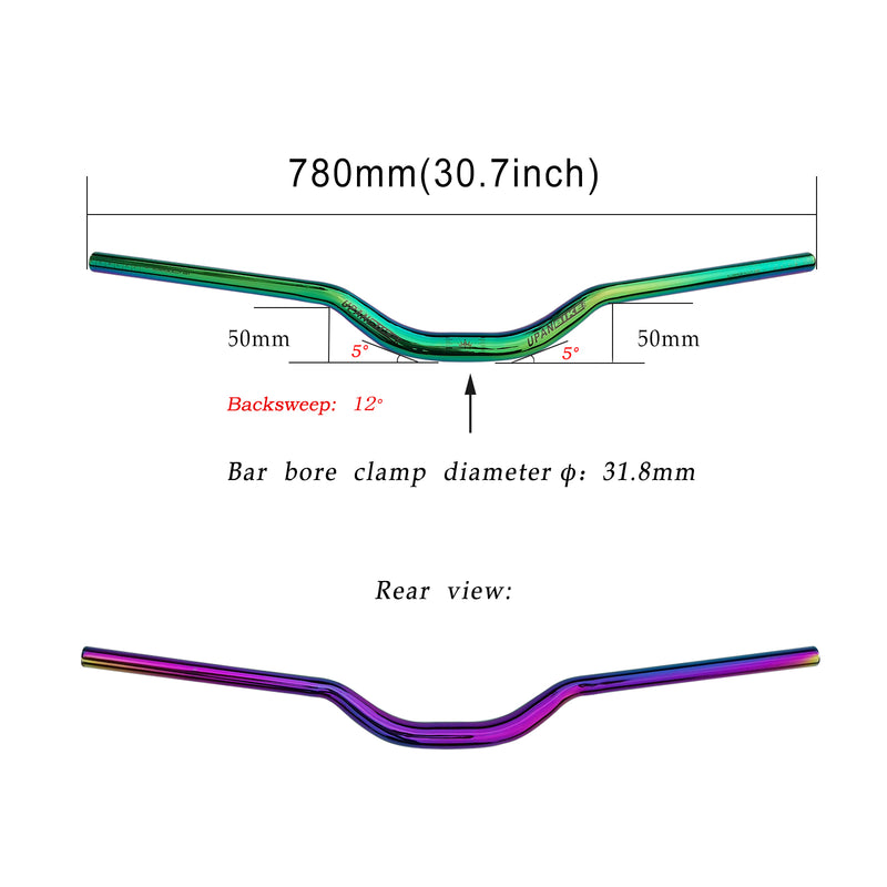 B207 31.8mm*780mm Handlebar