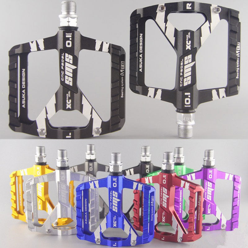 UPANBIKE 9/16'' Triple Bearing Bike Pedals Widen Platform B618 - UPANBIKE