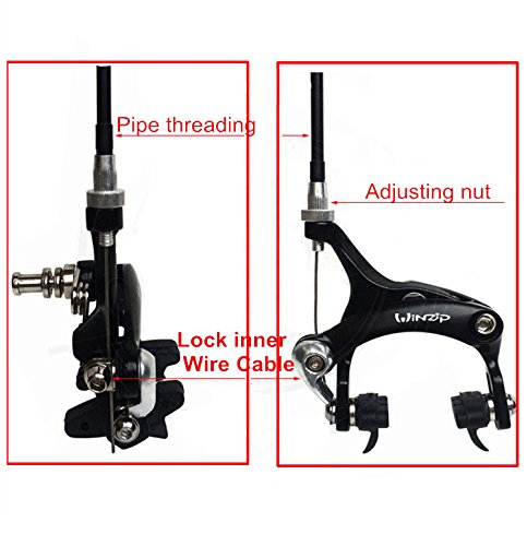 UPANBIKE Aluminum Alloy Front Rear Bike Caliper Brake B167 - UPANBIKE