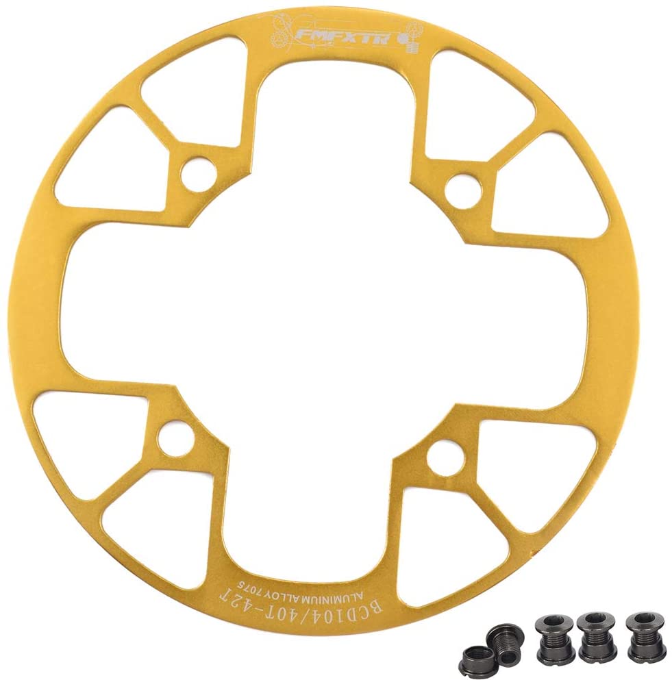 UPANBIKE  Bike Chainring Guard 104 BCD Aluminum Alloy Chain Ring Protector Cover for 32~34T 36~38T 40~42T Chainring Sprockets B193 - UPANBIKE