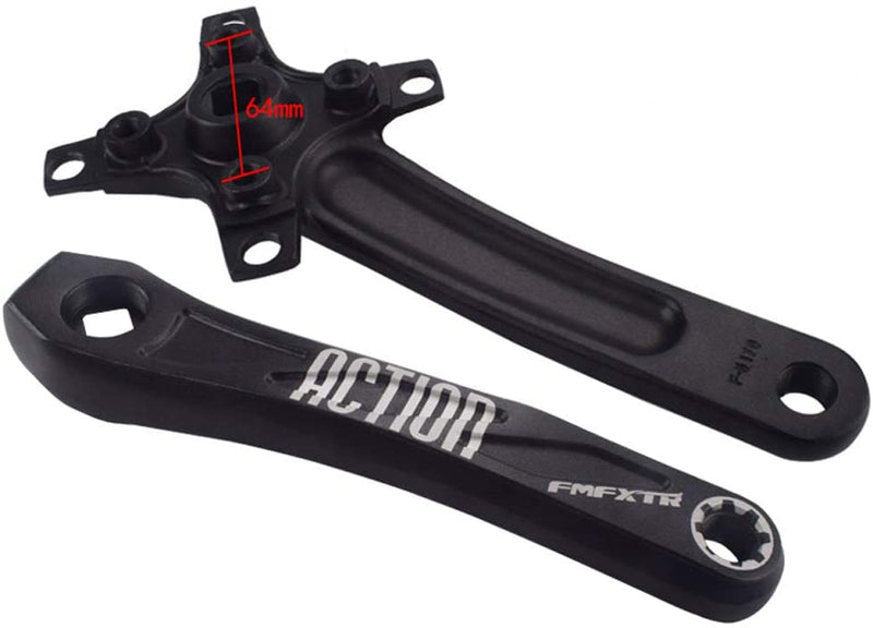 UPANBIKE A Pair Of Bike Crankset Aluminum Alloy 170mm 104BCD Left And Right Crank Set B204 - UPANBIKE