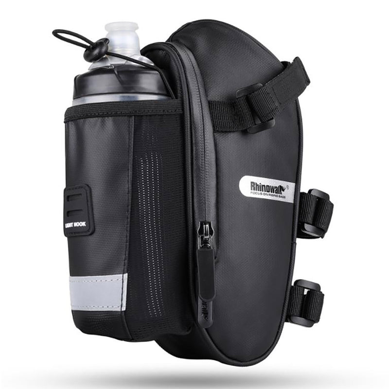 X21559 Bicycle Saddle Bag With Water Bottle Pocket (bottle NOT included)