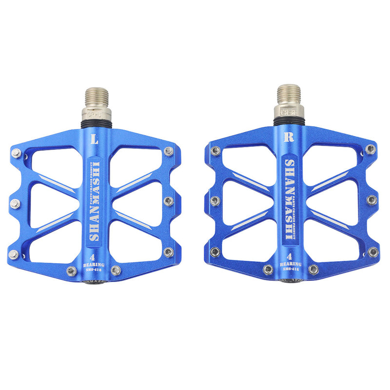 UPANBIKE 4 Sealed Bearing Pedals for Mountain Bike Road Bicycle Aluminum Flat Platform B609 - UPANBIKE