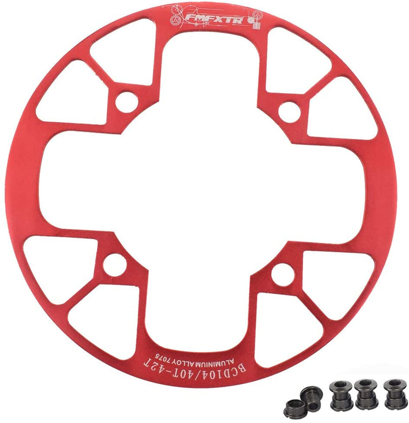 UPANBIKE  Bike Chainring Guard 104 BCD Aluminum Alloy Chain Ring Protector Cover for 32~34T 36~38T 40~42T Chainring Sprockets B193 - UPANBIKE