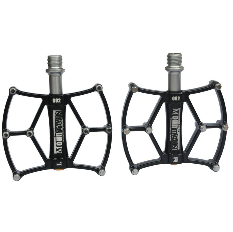 UPANBIKE Bike Pedals 9/16'' Triple Bearing Widen Flat Platform B611 - UPANBIKE