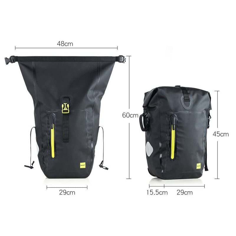 UPANBIKE 25L Bike Rear Rack Bag Pannier Trunk Pack Bag B721 - UPANBIKE