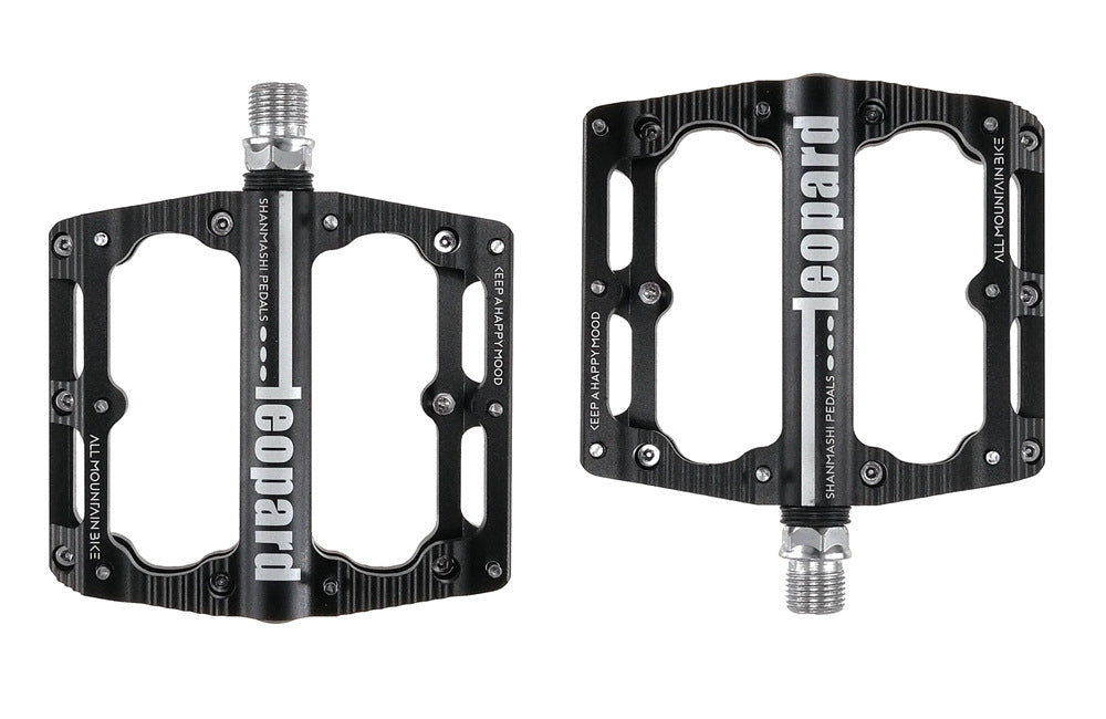 UPANBIKE 9/16" Bike Pedals Aluminum Alloy Wide Flat Platform CNC DU Bearing Bicycle Pedals For Mountain Bike Road Bike UP641 - UPANBIKE