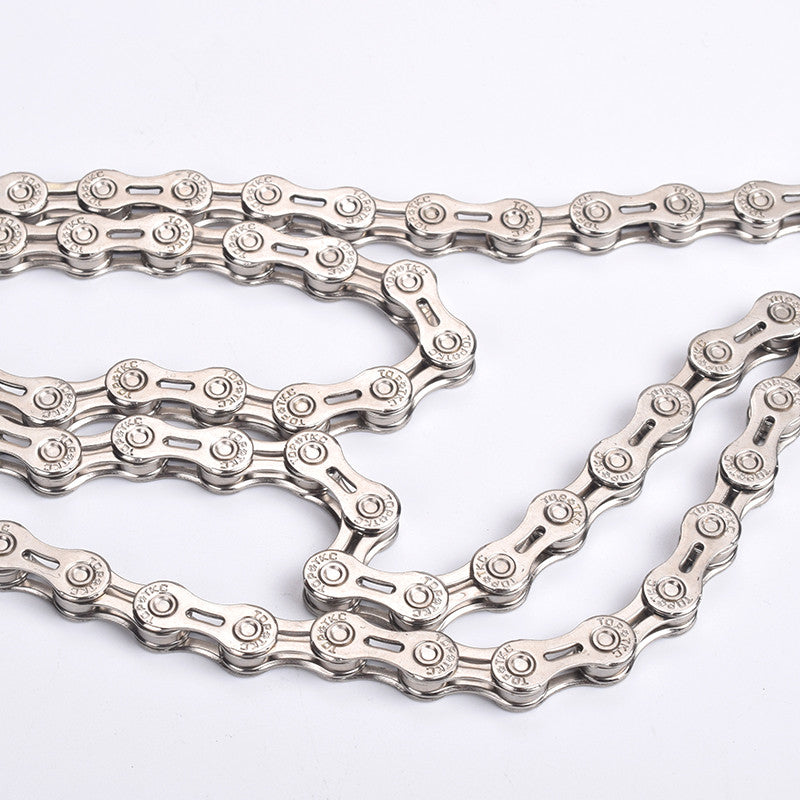 UPANBIKE Steel 9 10 Speed Bike Chain Hollow 116 Links B184 - UPANBIKE