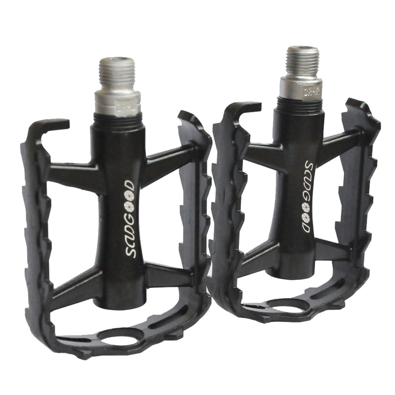 UPANBIKE 9/16'' Spindle Bearing Bike Pedals Platform Flat B607 - UPANBIKE