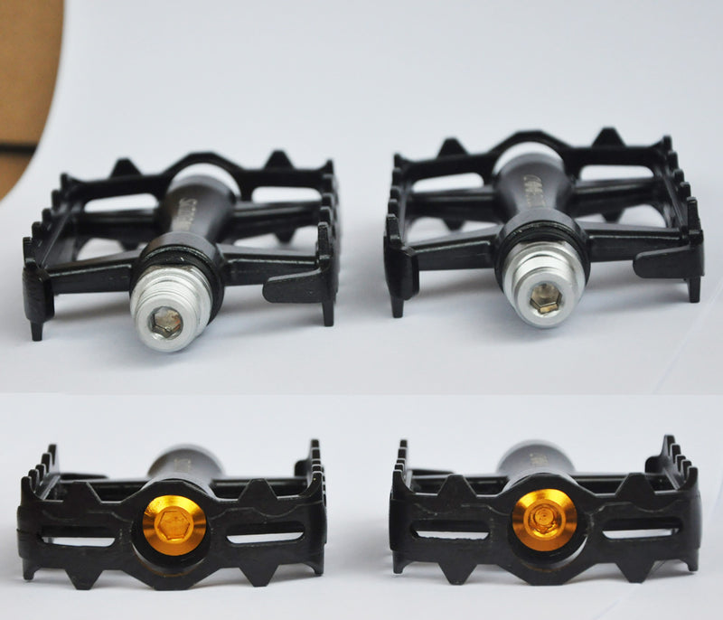 UPANBIKE 9/16'' Spindle Bearing Bike Pedals Platform Flat B607 - UPANBIKE