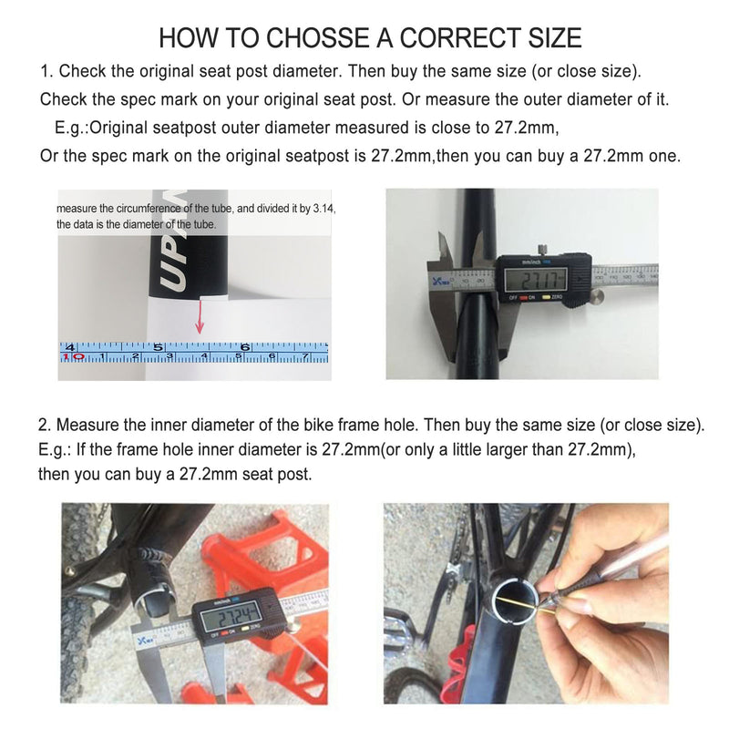 B127 350mm Bike Seatpost