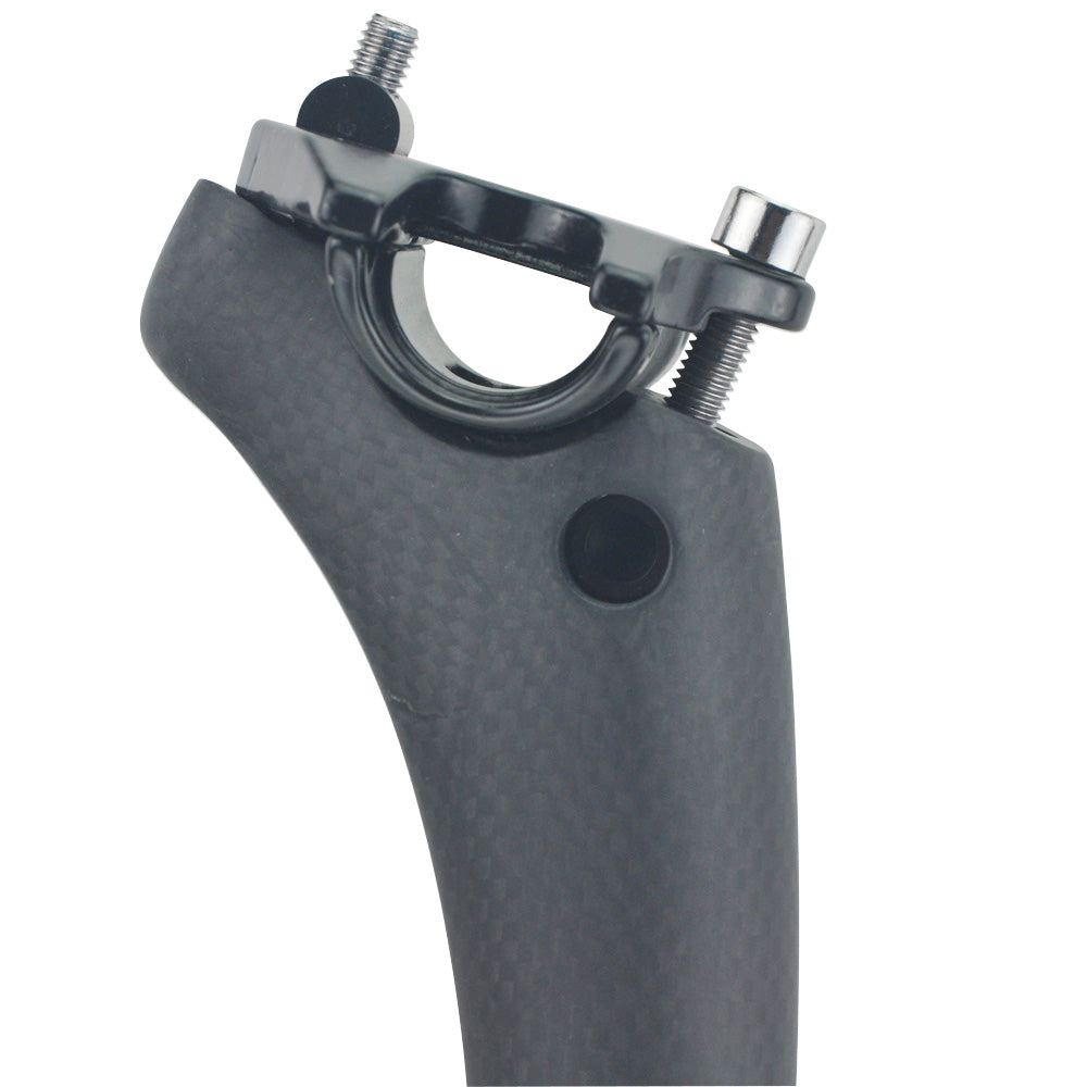 UPANBIKE Carbon Fiber Bike Seatpost T800 3K  27.2mm 30.8mm 31.6mm*350mm Lay Back Bicycle Seat Post Matt Black TX014 - UPANBIKE