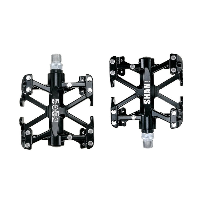 UPANBIKE Bike Pedals Ultralight Magnesium Alloy 9/16 inch Spindle Bearing High-Strength Flat Platform Mountain Bicycle Pedals B632 - UPANBIKE