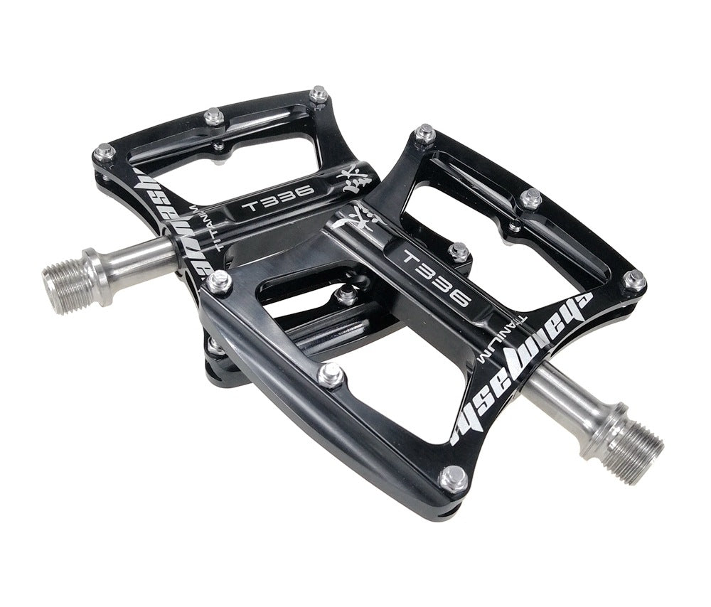 UPANBIKE 9/16" Bike Pedals Aluminum Alloy CNC Ultralight 3 Sealed Titanium Alloy Bearing Bicycle Pedals For MTB BMX Bike UP647 - UPANBIKE