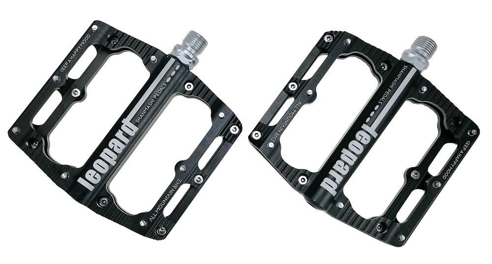 UPANBIKE 9/16" Bike Pedals Aluminum Alloy Wide Flat Platform CNC DU Bearing Bicycle Pedals For Mountain Bike Road Bike UP641 - UPANBIKE