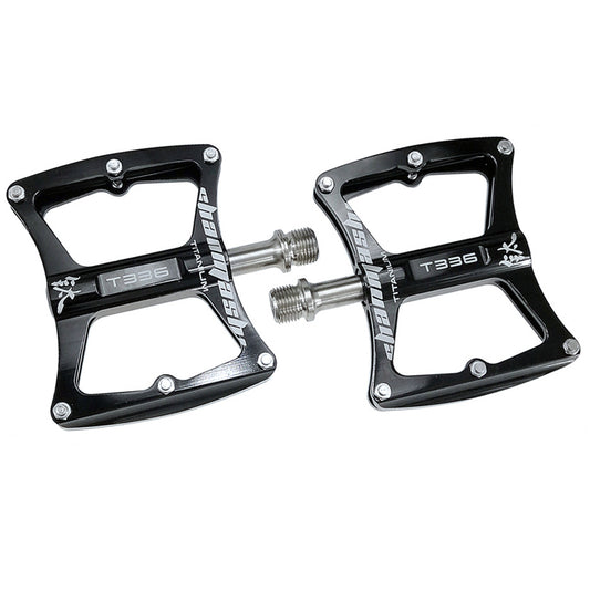 UPANBIKE 9/16" Bike Pedals Aluminum Alloy CNC Ultralight 3 Sealed Titanium Alloy Bearing Bicycle Pedals For MTB BMX Bike UP647 - UPANBIKE