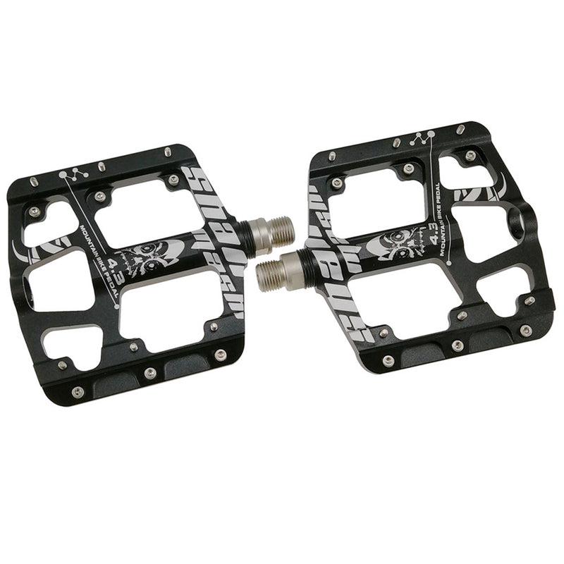 UPANBIKE Mountain Road Bike Pedals Aluminum Alloy Wide Flat Platform 9/16" CNC Ultralight 3 Sealed Bearing Bicycle Pedals UP659 - UPANBIKE