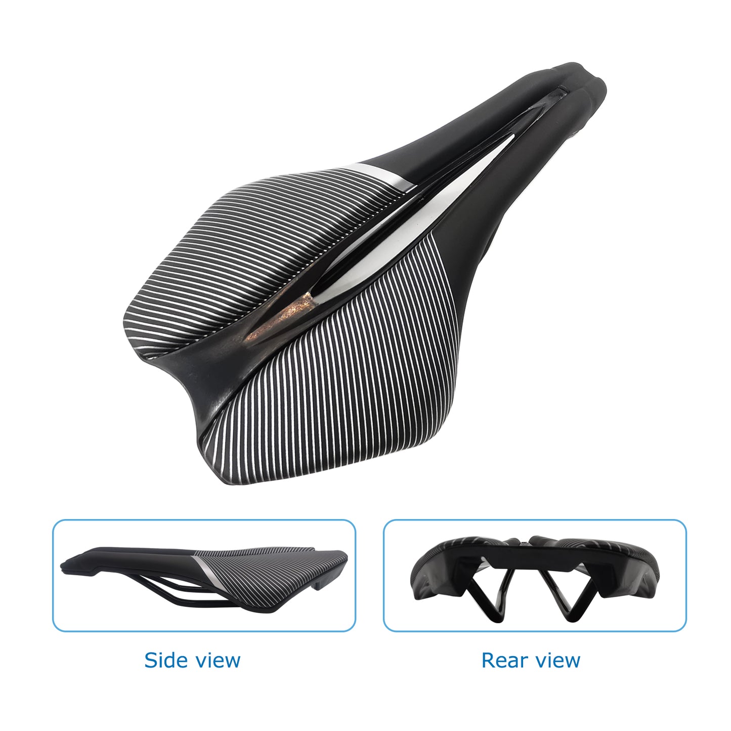 B323 Striped Saddle