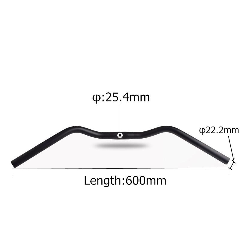 UPANBIKE Urban Bike Retro Handlebar Extra Wide M Shape B178 - UPANBIKE