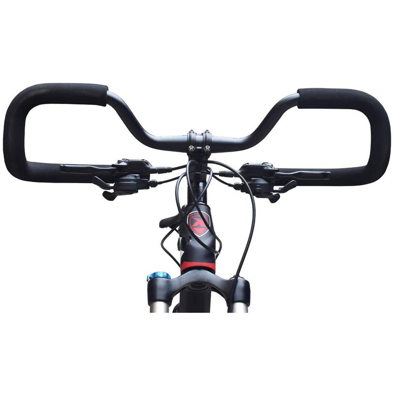 UPANBIKE Bike Butterfly Handlebar Aluminum Alloy Wide Three-dimensional Rest Bar Riser Bar With Sponge Cover (31.8mm*620mm) B194 - UPANBIKE